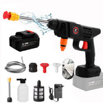 Draadloze hogedrukreiniger met 50 bar waterdruk, spuitpistool voor autowassen, hogedrukreinigingsmachine voor Makita 21V-accu
