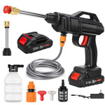 Draadloze hogedrukreiniger met 50 bar waterdruk, spuitpistool voor autowassen, hogedrukreinigingsmachine voor Makita 21V-accu