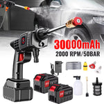 Akku-Hochdruck reiniger Wasser pistole max 70bar 30000mah Schaums pray generator Auto waschmaschine für Heimauto-Reinigungs werkzeuge