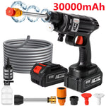 Draadloze hogedrukreiniger met 50 bar waterdruk, spuitpistool voor autowassen, hogedrukreinigingsmachine voor Makita 21V-accu