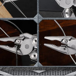 Daicamping DL10 Notfall Zange Klappmesser Multitool Taktische Klemme Kombination Überleben Getriebe Clip Multifunktionale Multi Tool