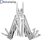 Daicamping DL10 Notfall Zange Klappmesser Multitool Taktische Klemme Kombination Überleben Getriebe Clip Multifunktionale Multi Tool