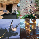 G40 Outdoor Lichterketten LED Party Girlande Dimmbare Globus Glühbirnen Fee Lampe Für Straße Terrasse Garten Camping Terrasse Dekoration