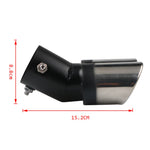 Auto Auspuff Schalldämpfer Spitze Edelstahl Auspuff Endrohr Spitze Dual Outlet Hinten Auspuffrohr Auto Modifikation Teile