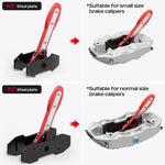 Podofo Brake Caliper Press Tool Brake Caliper Compression Tool Car Ratcheting Brake Caliper Piston Spreader Press Tool 360°