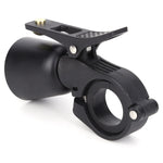 Fietsstuurring, eenvoudig te installeren, fietsaccessoire voor sturen van 22-31,8 mm, fietshoorn met hoog decibelgehalte, transparante ring.