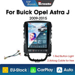 Srnubi Android 12.0 autoradio voor Opel Astra J, Vauxhall, Buick Verano 2009-2015, multimedia video 2Din 4G WIFI Carplay head unit