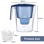 [EU-Lager] 3,6 l Wasserkocher Wasserreiniger Haushalt Küche tragbare Wasserfilter Krug Wasseraufbereitung Wasserkocher
