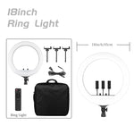 Sh 45cm 18 Zoll Rin glicht mit Stativ Stand USB Ladung Selfi LED Lampe dimmbare Fotografie Licht für Foto fotografie Studio