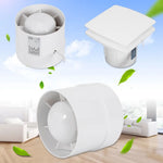 12W wandafzuigventilator voor badkamer, keuken, garage, buisventilator 100 mm 220V DHL