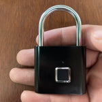 O10 Smart Fingerprint Hangslot Waterdicht Biometrisch Vingerafdruk Sleutelloos Deurslot USB Oplaadbaar Beveiligingshangslot Huisontgrendeling