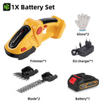 NEWBENY 2 IN 1 Elektrische Heckenschere Handheld Akku-rasenmäher Beschneiden Schere Garten Power Tool Für Makita Batterie Pin