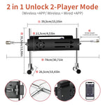 NEW Wireless APP Sex Machine with Amazing Features,Powerful,All Angle Adjustable,No Moveback Machine,200W motor, stroke 15cm