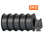 KINGROON PETG 3D-Drucker-Filament 1,75 mm 5 kg 10 kg Mixfarbe 3D-Druckmaterial 1 kg/Rolle Petg Kunststoff für FDM-3D-Drucker