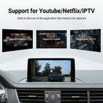 OTTOCAST Play2Video Pro draadloze CarPlay Android Auto-adapter voor Spotify, YouTube, Netflix en IPTV voor VW, Benz, Kia, Honda, Toyota en Audi