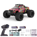 JIUSI PT14R V3 1/14 RC Raceauto 3S Batterij 4WD 80km/u Borstelloze Motor 2.4G Afstandsbediening 35C Hogesnelheids RC Offroad Truck