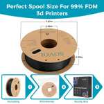 Sovol 2/6/10KG PETG-filament 1,75 mm zwart wit, groothandel 2/6/10 rollen PLA ABS PETG-plastic voor 3D-printers