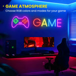 Flexible RGB-Neonstreifenlichter mit App/Fernbedienung, mehrere Modi, Musiksynchronisierung, IP65 wasserdichte LED-Streifen-Neon-Seillampe