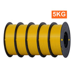 KINGROON PETG 3D-Drucker-Filament 1,75 mm 5 kg 10 kg Mixfarbe 3D-Druckmaterial 1 kg/Rolle Petg Kunststoff für FDM-3D-Drucker