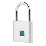 O10 Smart Fingerprint Hangslot Waterdicht Biometrisch Vingerafdruk Sleutelloos Deurslot USB Oplaadbaar Beveiligingshangslot Huisontgrendeling