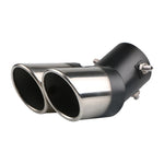 Auto Auspuff Schalldämpfer Spitze Edelstahl Auspuff Endrohr Spitze Dual Outlet Hinten Auspuffrohr Auto Modifikation Teile