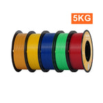 KINGROON PETG 3D-Drucker-Filament 1,75 mm 5 kg 10 kg Mixfarbe 3D-Druckmaterial 1 kg/Rolle Petg Kunststoff für FDM-3D-Drucker