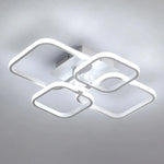 LED-Deckenleuchten, 60 W, quadratische LED-Deckenleuchte, moderne weiße Deckenleuchten für Wohnzimmer, Schlafzimmer, Küche, Esszimmer, 6500 K