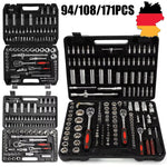 Ratsche Steckschlüssel Set Auto Reparatur Werkzeug Ratsche Drehmomentschlüssel Combo Kit 1/4 3/8 1/2 Ratschenschlüssel Schraubendreher Bits Hand Werkzeug