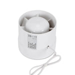 12W wandafzuigventilator voor badkamer, keuken, garage, buisventilator 100 mm 220V DHL