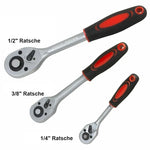 Ratsche Steckschlüssel Set Auto Reparatur Werkzeug Ratsche Drehmomentschlüssel Combo Kit 1/4 3/8 1/2 Ratschenschlüssel Schraubendreher Bits Hand Werkzeug