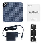 SOYO Mini PC M4 Mini Intel Twin Lake N150 CPU Windows 11 Pro Mini PC 12 GB DDR5 512 GB RAM WiFi5 BT5.0 Tragbarer desktopcomputer