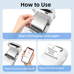 Handheld Label Maker P50 Etikettendrucker Ähnlich wie M110 E210 Tragbarer selbstklebender Aufkleberdrucker Etikettiermaschine DIY Etikettenband