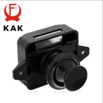 10PCS KAK Camper Auto Push-Lock 20mm RV Caravan Boot Motor Hause Schrank Schublade Latch Taste Schlösser für Möbel Hardware