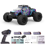 JIUSI PT14R V3 1/14 RC Raceauto 3S Batterij 4WD 80km/u Borstelloze Motor 2.4G Afstandsbediening 35C Hogesnelheids RC Offroad Truck