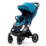Kinderwagen leichter faltbarer Kinderwagen mit hoher Landschaft, multifunktion aler vierrädriger, stoß dämpfender Kinderwagen für Neugeborene