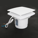 12W wandafzuigventilator voor badkamer, keuken, garage, buisventilator 100 mm 220V DHL