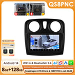 Hizpo android auto radio für renault logan 2 2013-2018 sandero 2 2013-2018 4g auto multimedia gps 2din autoradio carplay wifi dsp
