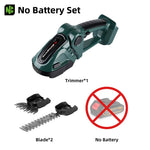 NEWBENY 2 IN 1 Elektrische Heckenschere Handheld Akku-rasenmäher Beschneiden Schere Garten Power Tool Für Makita Batterie Pin