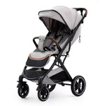 Kinderwagen leichter faltbarer Kinderwagen mit hoher Landschaft, multifunktion aler vierrädriger, stoß dämpfender Kinderwagen für Neugeborene