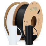 Sovol 2/6/10KG PETG-filament 1,75 mm zwart wit, groothandel 2/6/10 rollen PLA ABS PETG-plastic voor 3D-printers