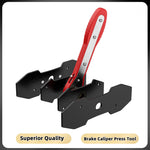 Podofo Brake Caliper Press Tool Brake Caliper Compression Tool Car Ratcheting Brake Caliper Piston Spreader Press Tool 360°