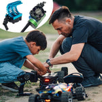 RC 380 390 2838 2845 2847 Bürstenloser Motor RC-Motorlüfter Aluminiumabdeckung Kühlkörper mit Lüfter für 1/14 1/16 1/18 RC-Auto