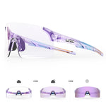 SCVCN Outdoor Sports Photochrome Fahrradbrille für Damen und Herren, Fahrradbrille, Sonnenbrille mit UV400-Schutz