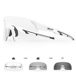 SCVCN Outdoor Sports Photochrome Fahrradbrille für Damen und Herren, Fahrradbrille, Sonnenbrille mit UV400-Schutz