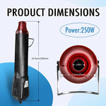 220V Heißluftpistole Löten Temperatur Gebläse Pistole DIY Handwerk Elektrische Power Heißer Trockner Mini Wärme Pistole Für Schrumpf schläuche Auto Wrap
