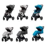 Kinderwagen leichter faltbarer Kinderwagen mit hoher Landschaft, multifunktion aler vierrädriger, stoß dämpfender Kinderwagen für Neugeborene
