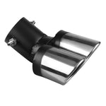 Auto Auspuff Schalldämpfer Spitze Edelstahl Auspuff Endrohr Spitze Dual Outlet Hinten Auspuffrohr Auto Modifikation Teile