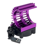 RC 380 390 2838 2845 2847 Bürstenloser Motor RC-Motorlüfter Aluminiumabdeckung Kühlkörper mit Lüfter für 1/14 1/16 1/18 RC-Auto