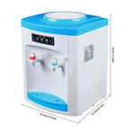 Elektrischer Warm- und Kaltwasserkühlerspender, vielseitiger Desktop-Wasserspender mit Toplader für das Heimbüro (110 V, US/220 V, EU)
