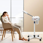 800W Professionelle Ozon Gesichtsdampfer Spa Salon Gesicht Sauna Hautpflege Dampfmaschine Schöne Kalte Sprühmaschine